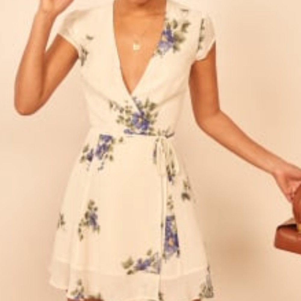 Reformation Radley Dress, color Macadamia